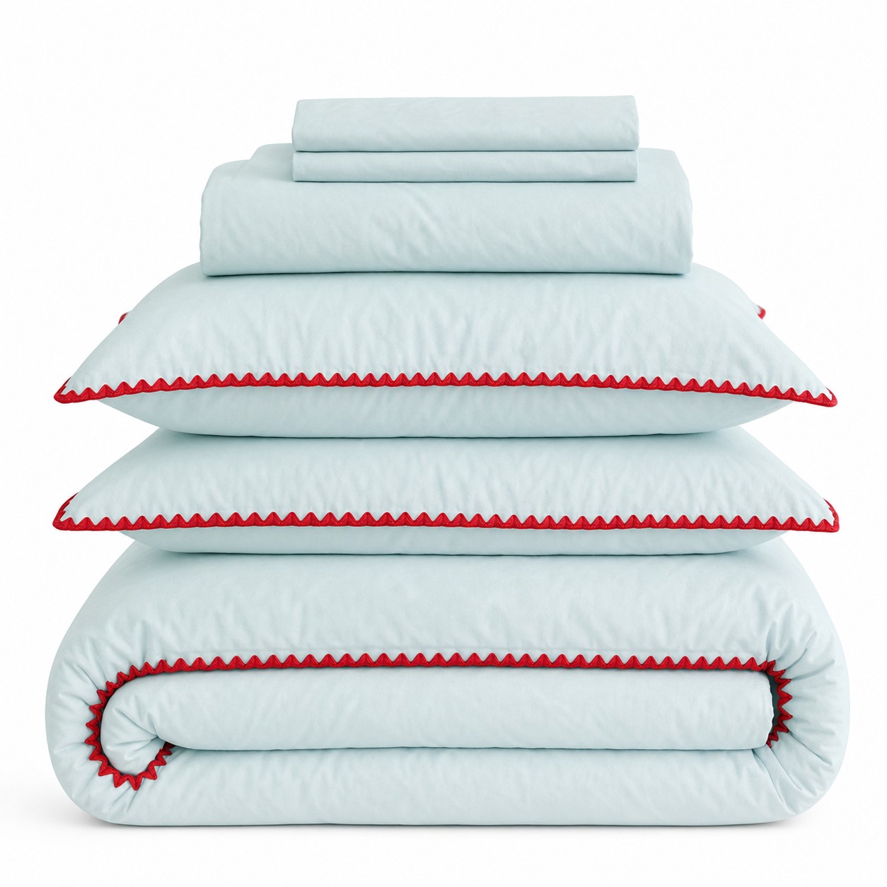 Plain Stitched Edge Bedding Set