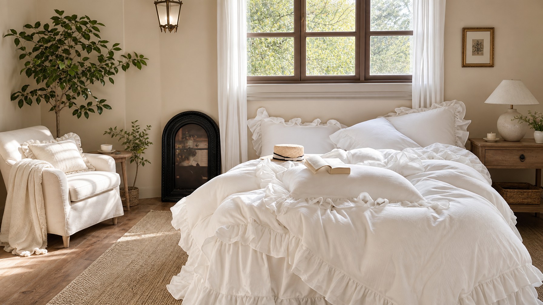 Soft cotton bedding sets by Hiyaroom