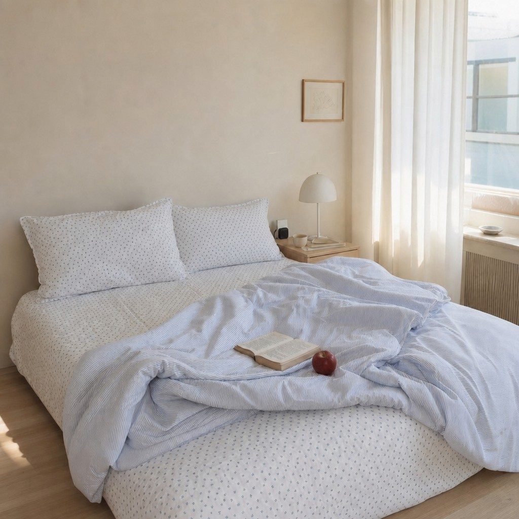 Floral bedding scene 2