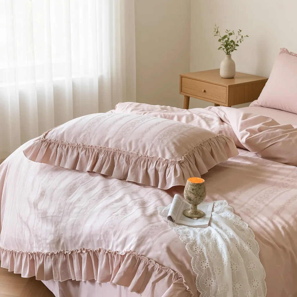 Floral Ruffle Bedding Bundle