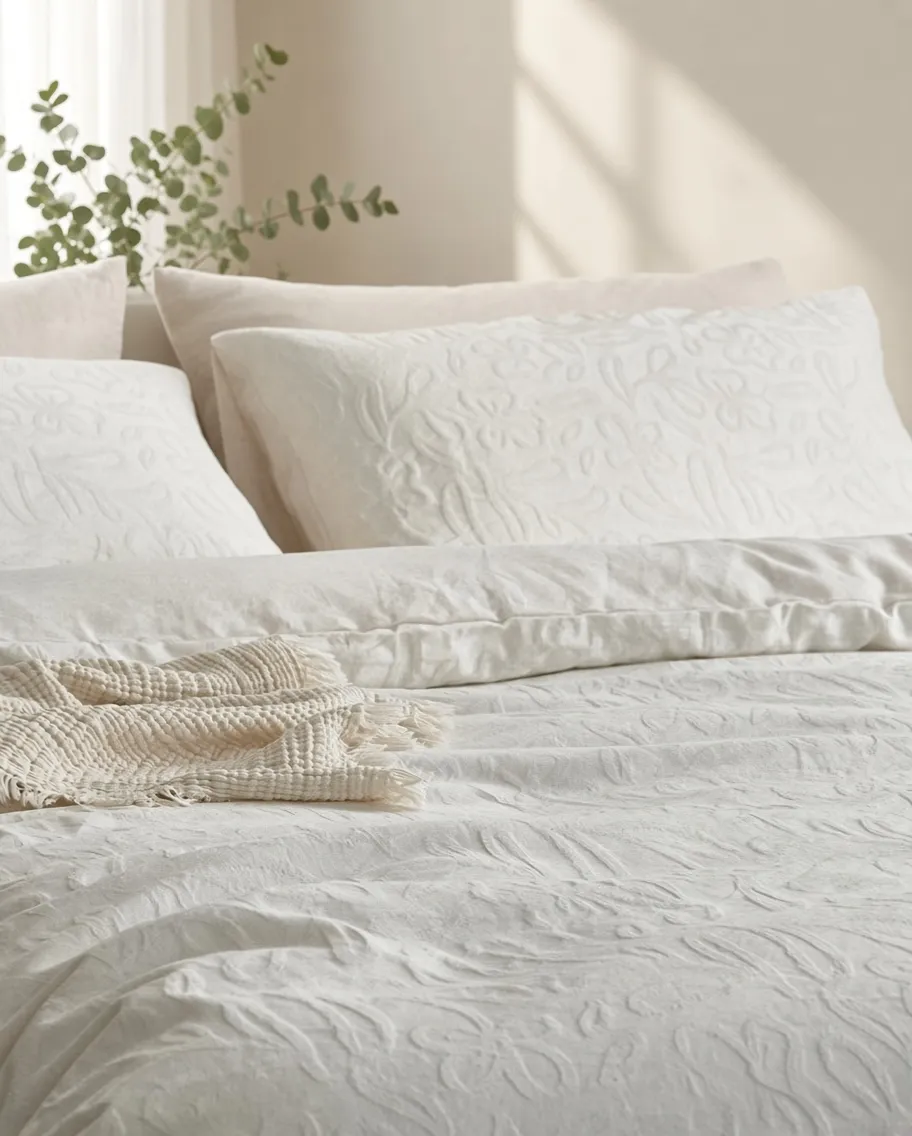 Tencel Cotton Jacquard Moisture-Wicking Bedding Set