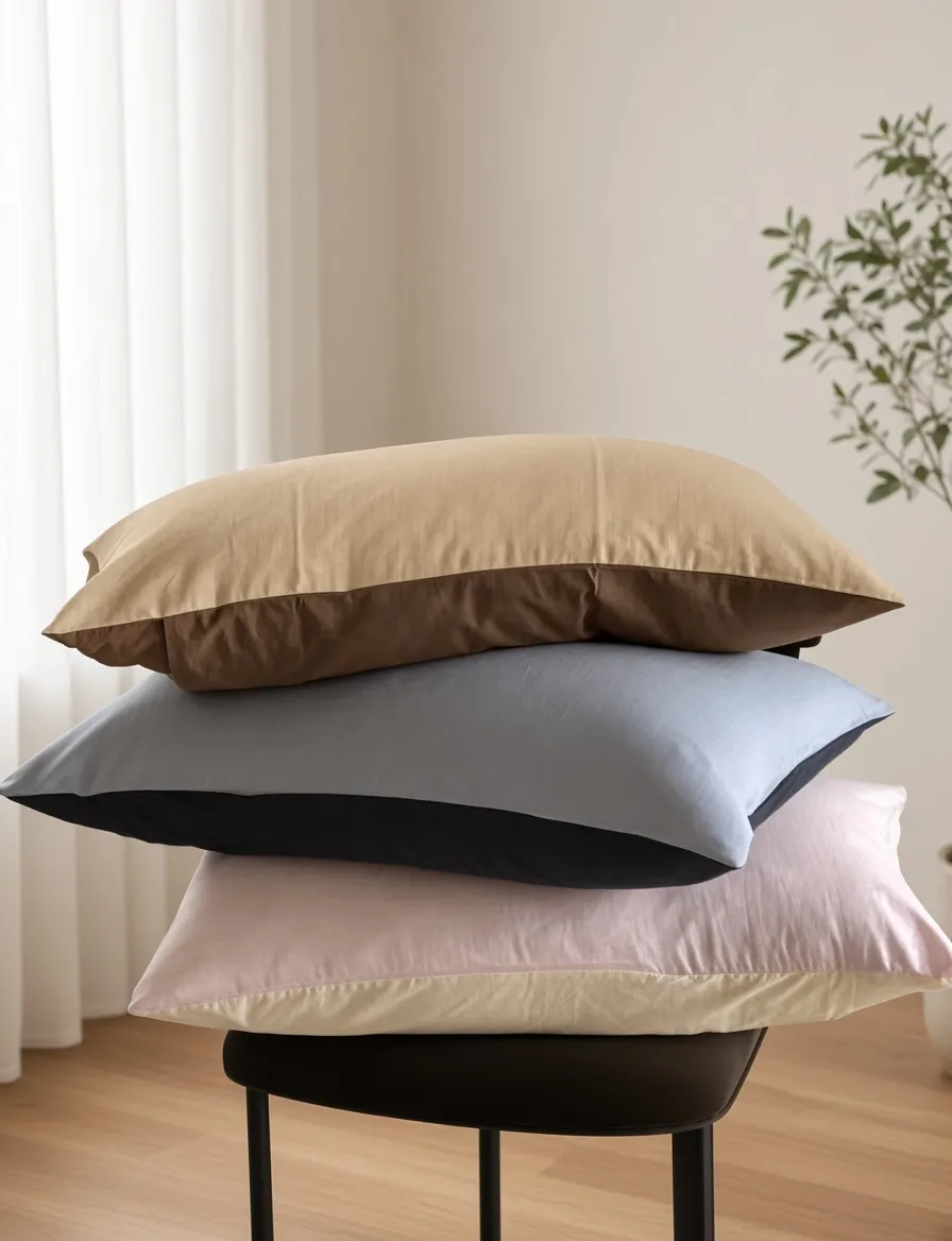 Minimalist Cotton Washed Double Layer Bedding Bundle