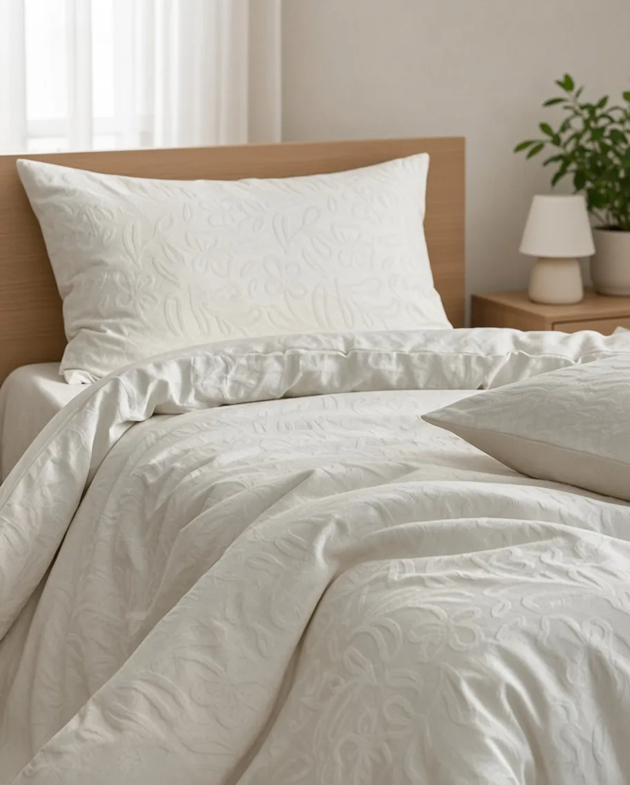 Tencel Cotton Jacquard Moisture-Wicking Bedding Set