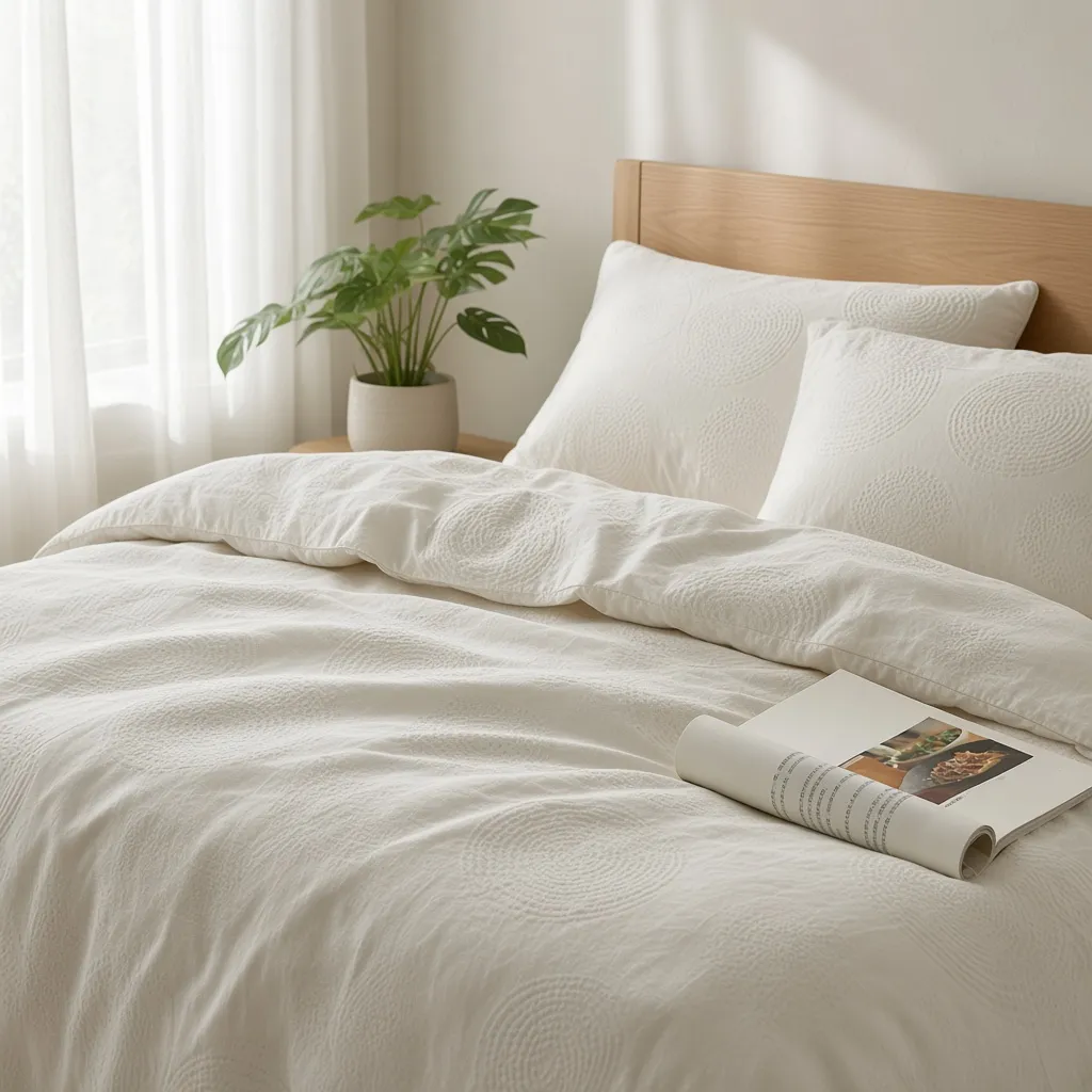Tencel Cotton Jacquard Breathable Bedding Set