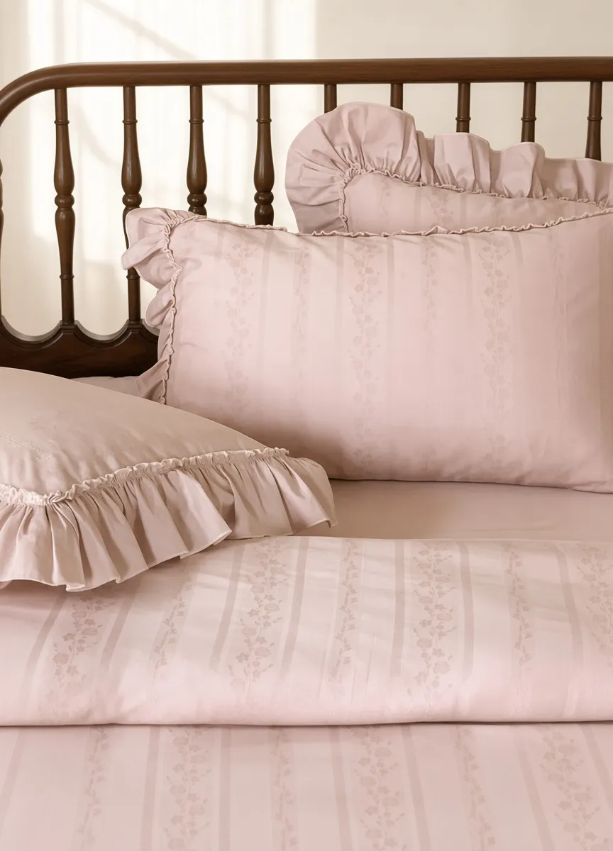 Floral Ruffle Bedding Bundle