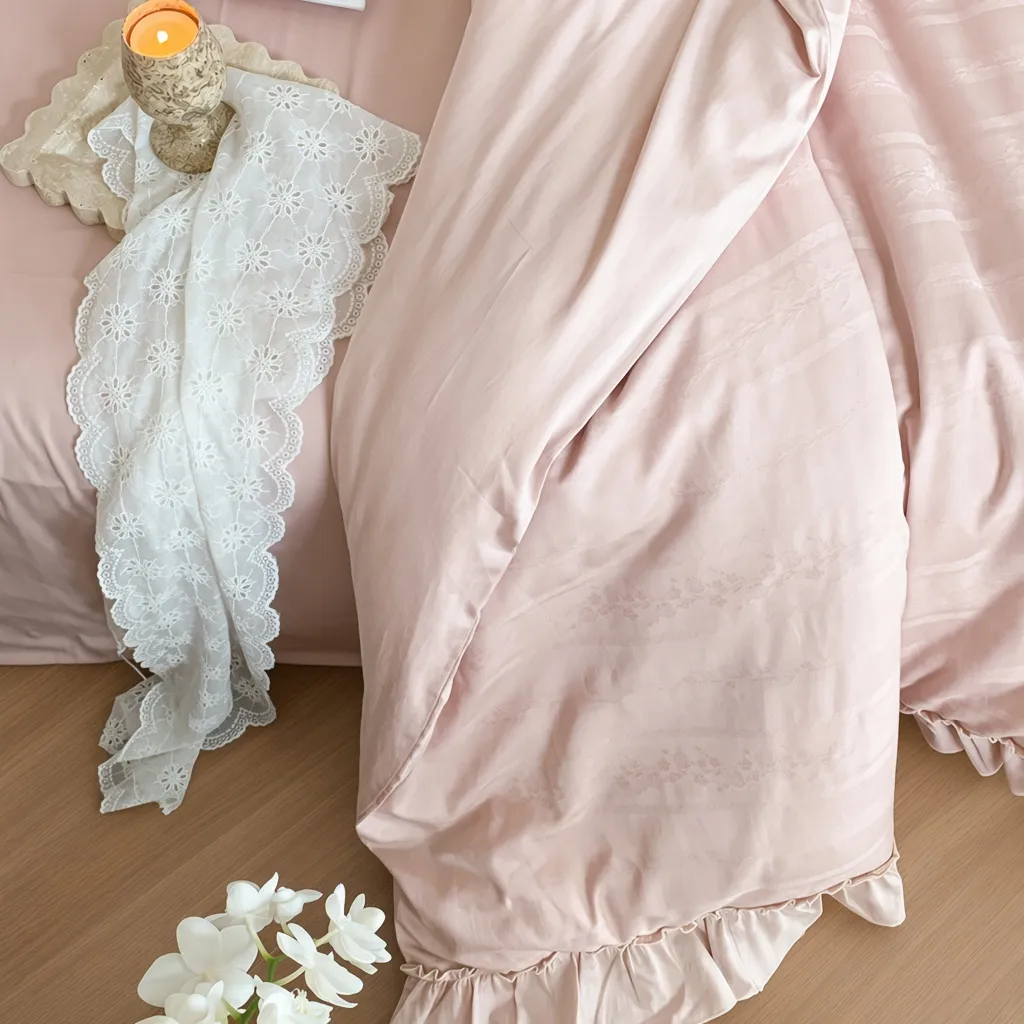 Floral Ruffle Bedding Bundle