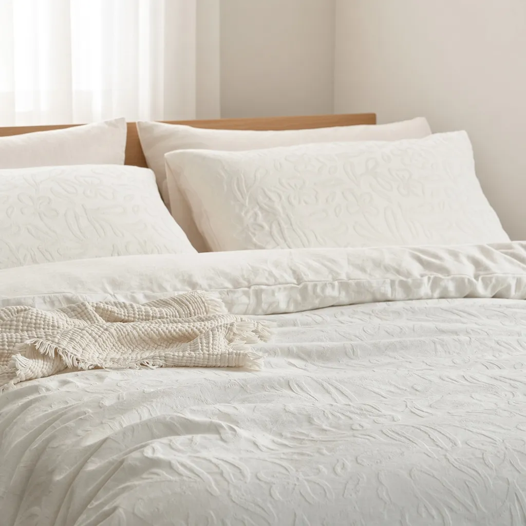 Tencel Cotton Jacquard Breathable Bedding Set