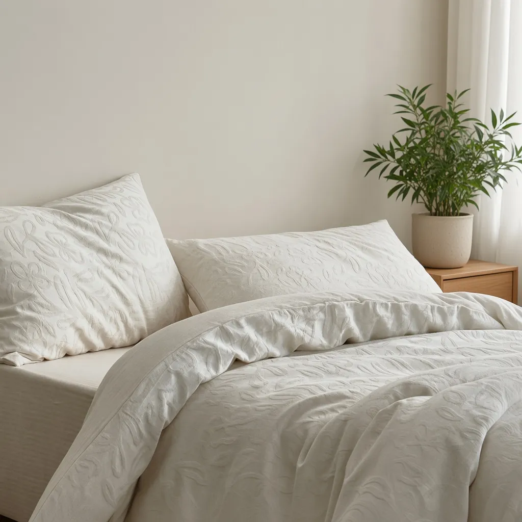 Tencel Cotton Jacquard Moisture-Wicking Bedding Set