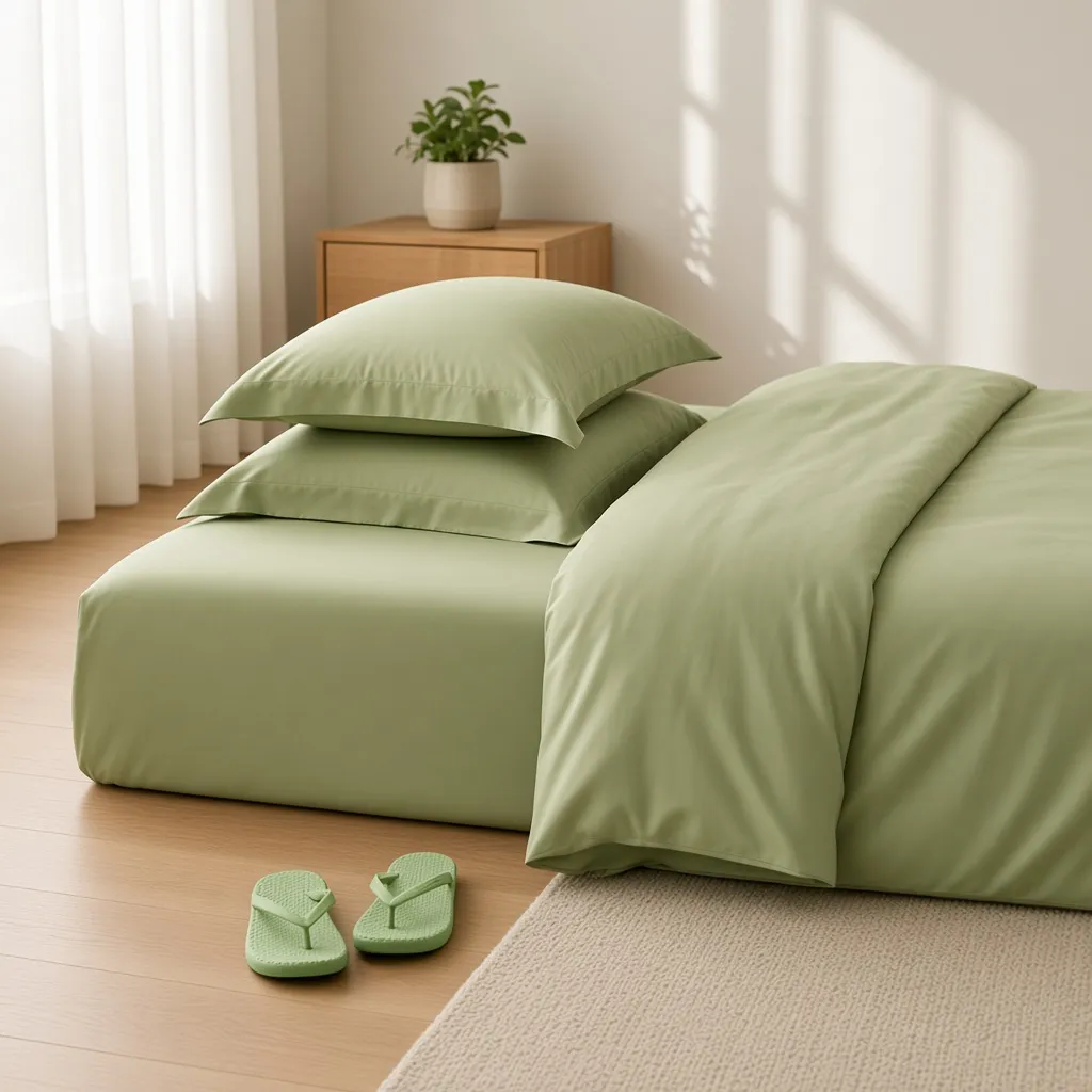 Solid Tencel Silky Bedding Set
