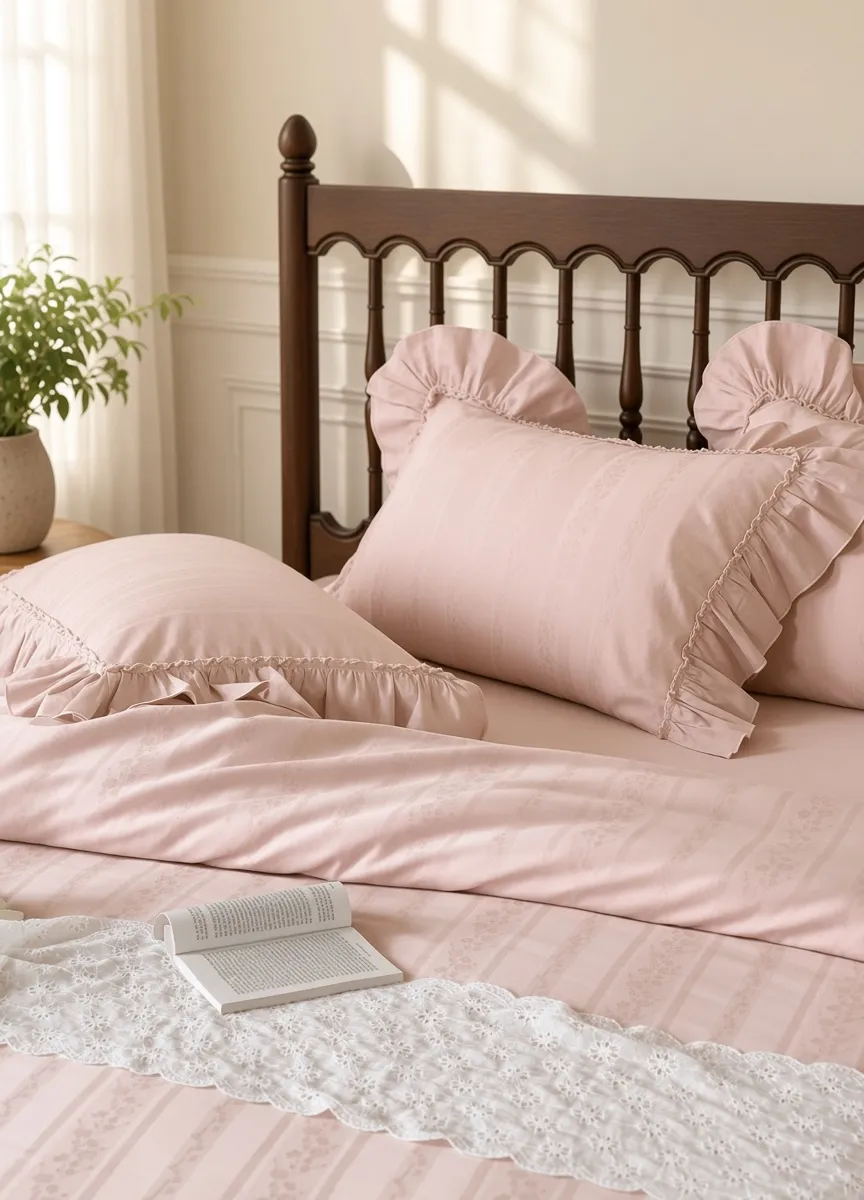 Floral Ruffle Bedding Bundle