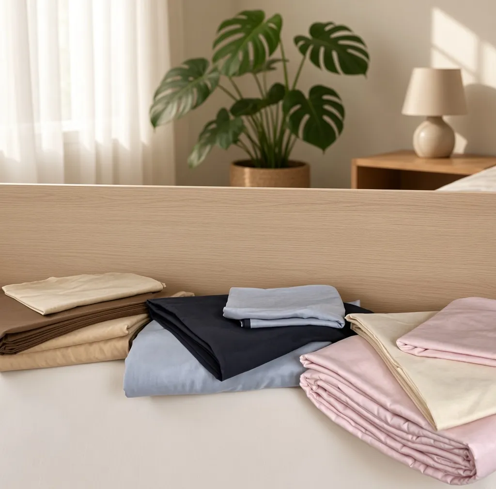 Minimalist Cotton Washed Double Layer Bedding Bundle