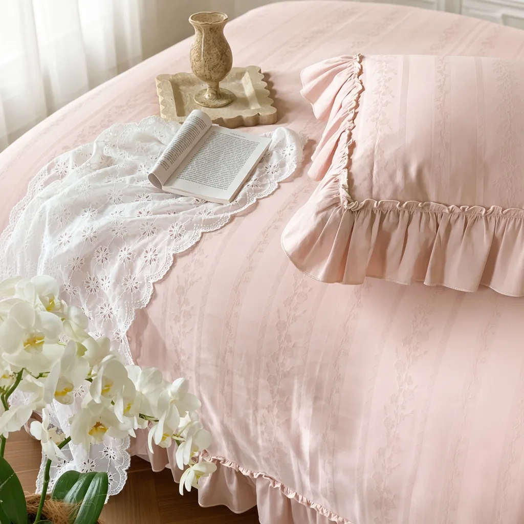 Floral Ruffle Bedding Bundle