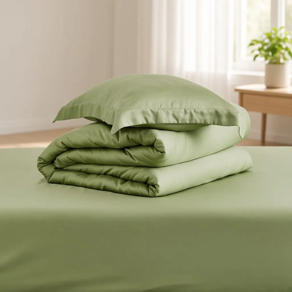 Solid Tencel Silky Bedding Set