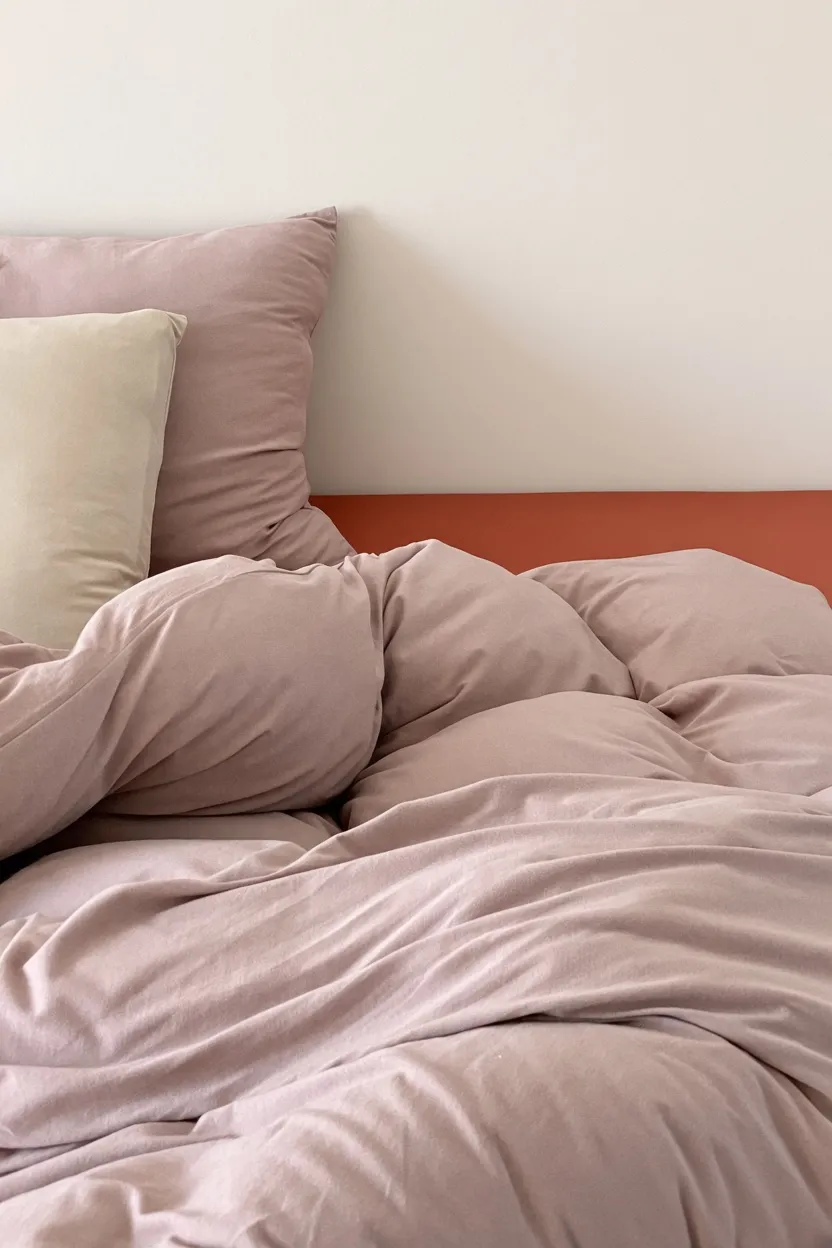 Mixed Color Jersey Knit Breathable Bedding Set
