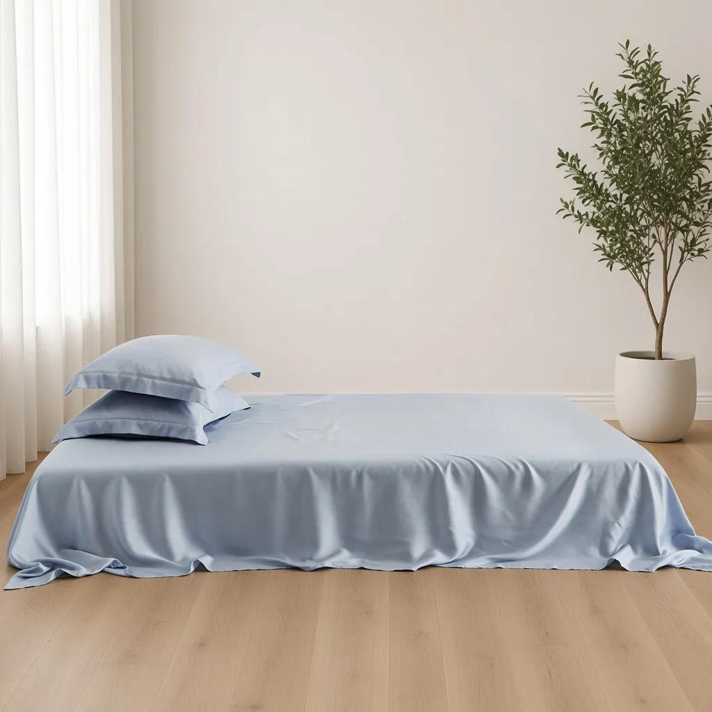 Solid Tencel Silky Bedding Set