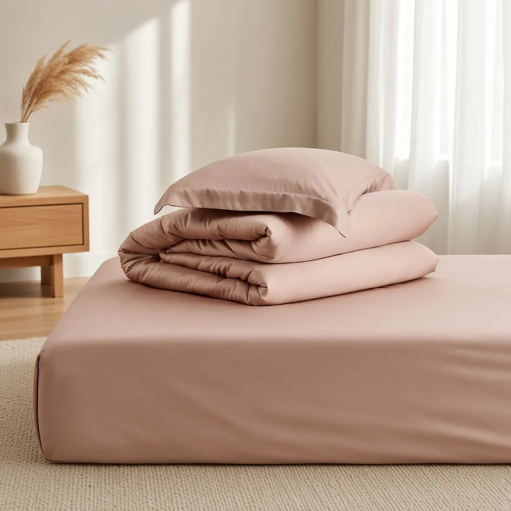 Solid Tencel Silky Bedding Set