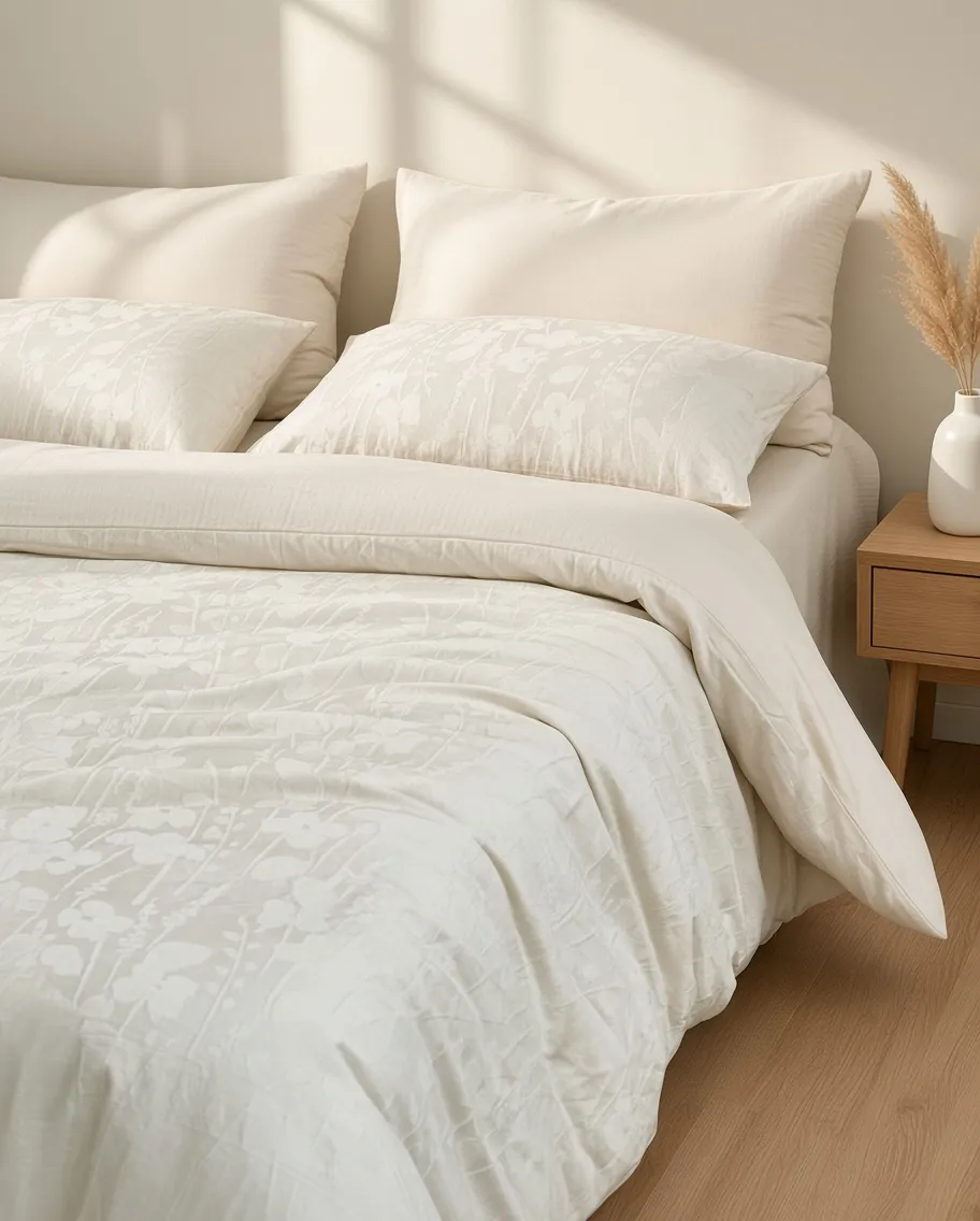 Tencel Cotton Jacquard Moisture-Wicking Bedding Set