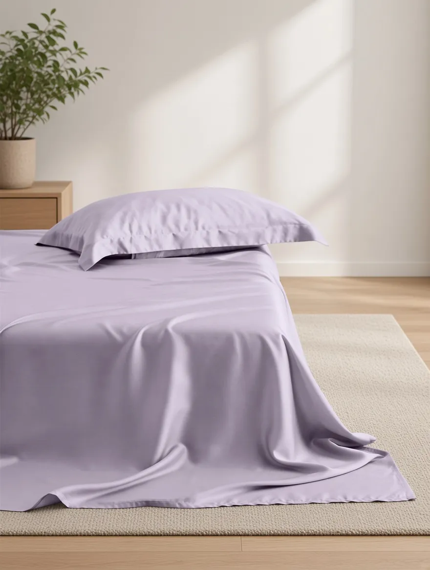 Solid Tencel Silky Bedding Set