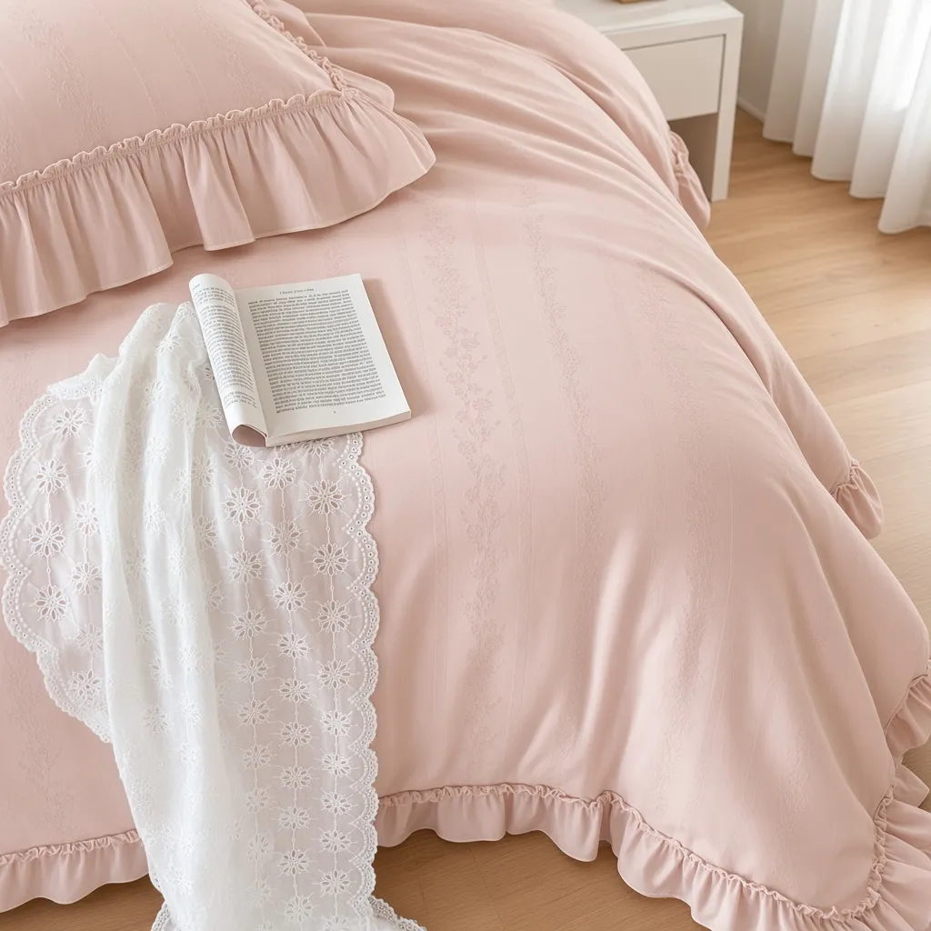 Floral Ruffle Bedding Bundle