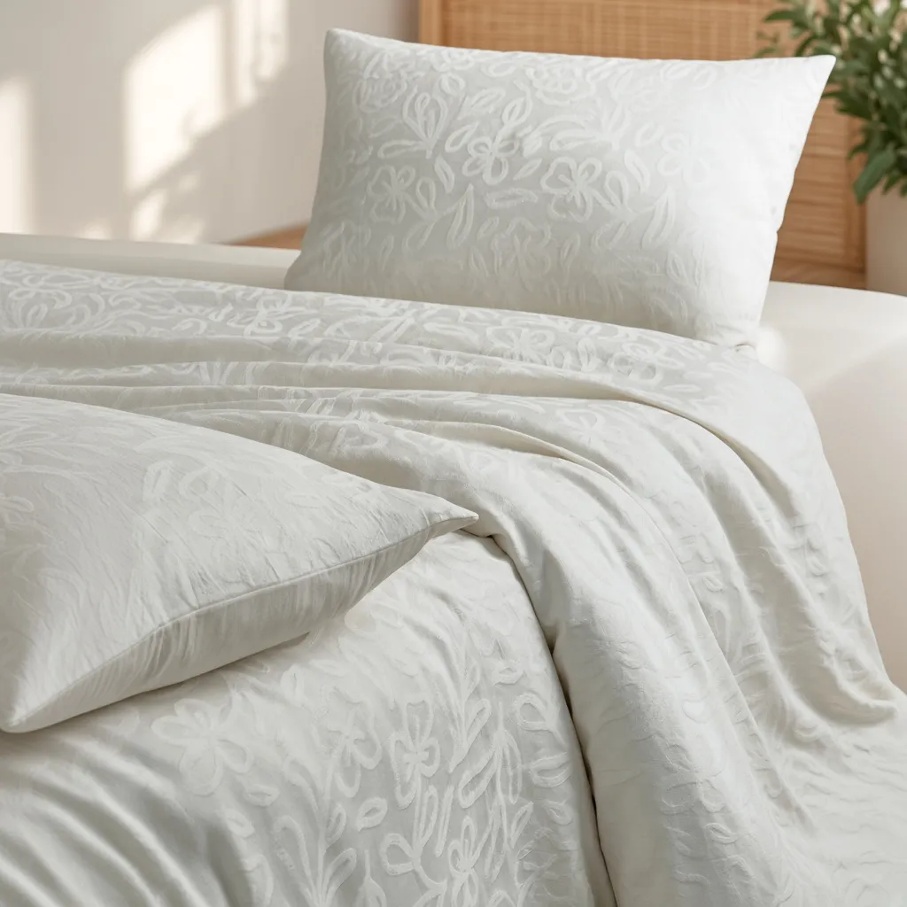 Tencel Cotton Jacquard Breathable Bedding Set