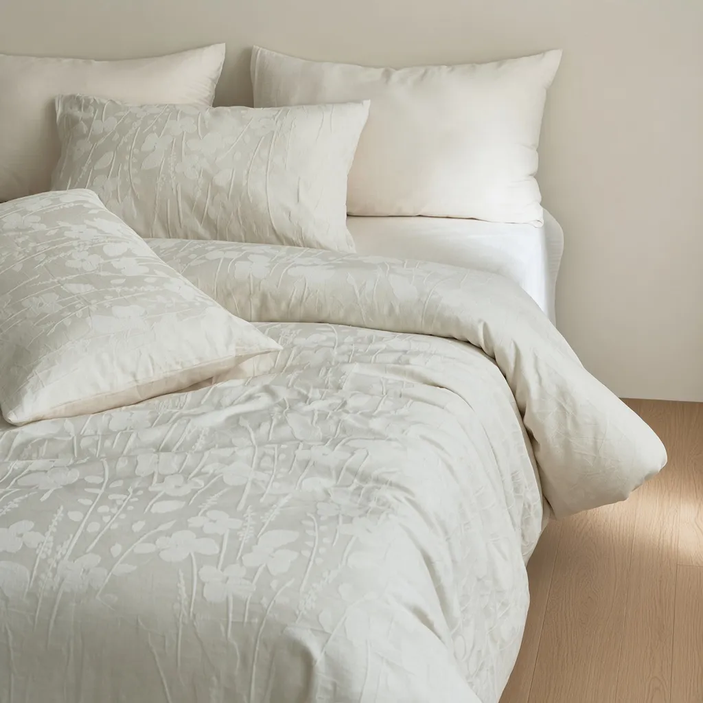 Tencel Cotton Jacquard Breathable Bedding Set