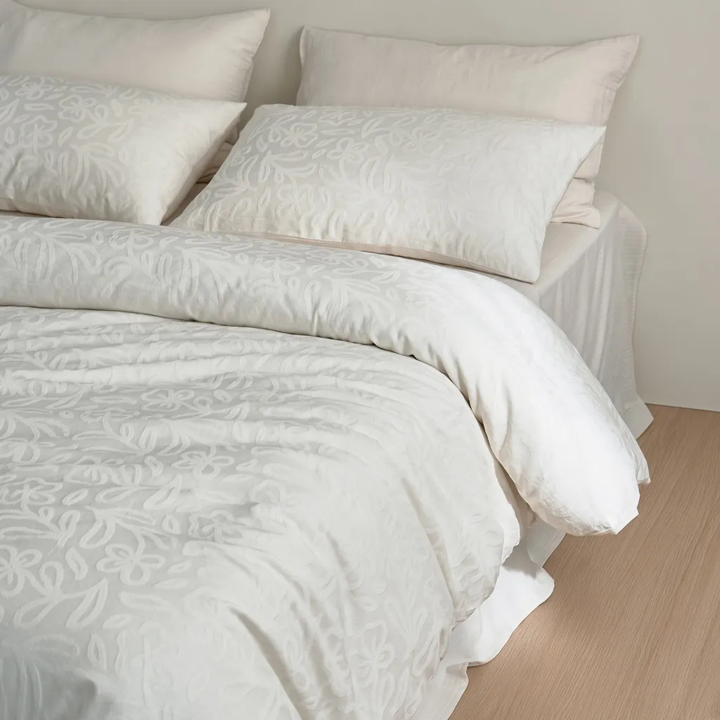 Tencel Cotton Jacquard Breathable Bedding Set