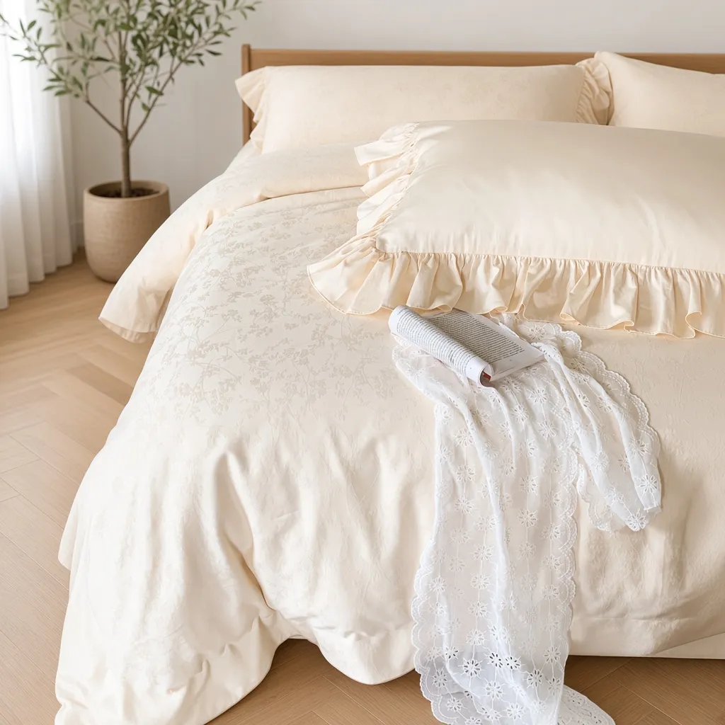 Floral Ruffle Bedding Bundle