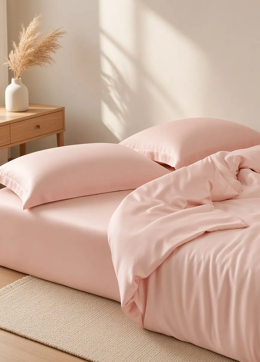 Solid Tencel Silky Bedding Set
