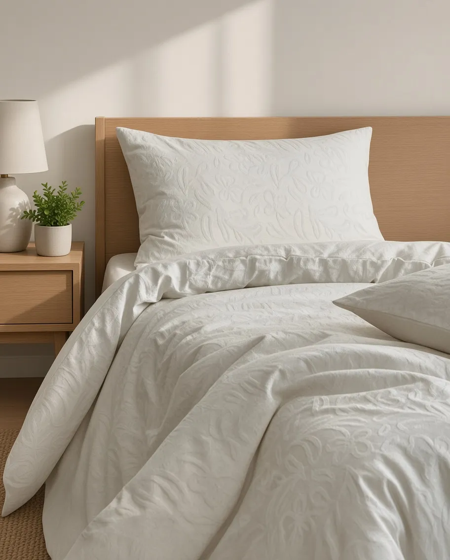 Tencel Cotton Jacquard Breathable Bedding Set