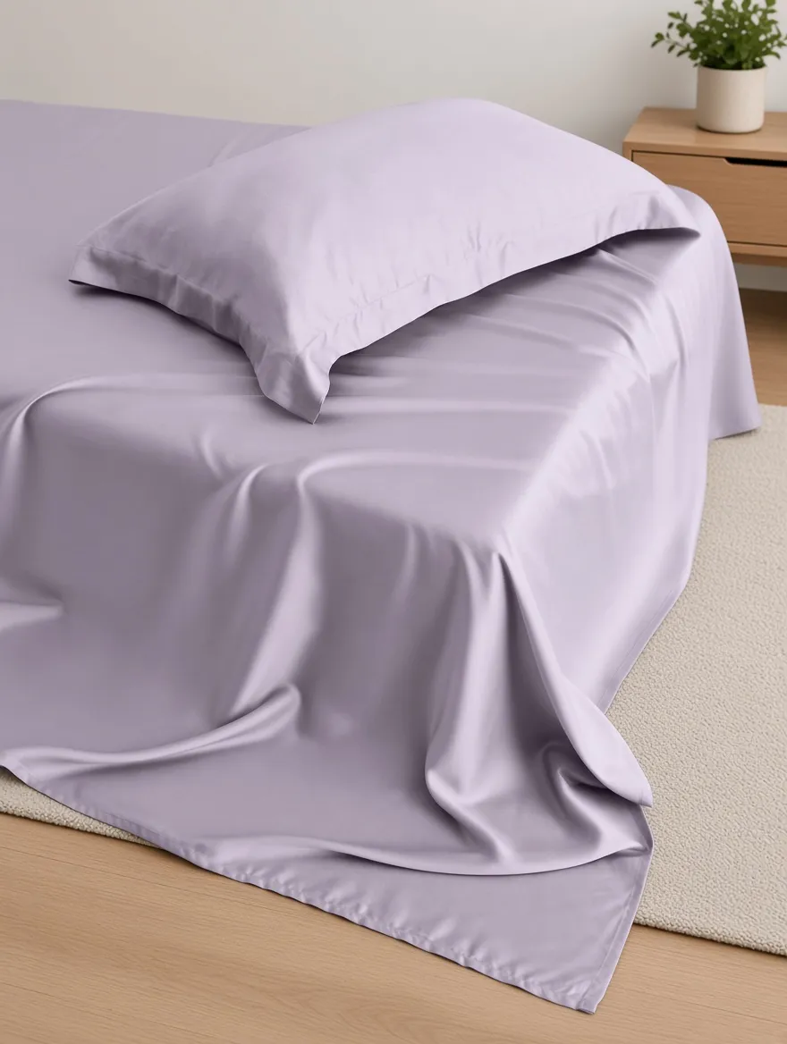Solid Tencel Silky Bedding Set