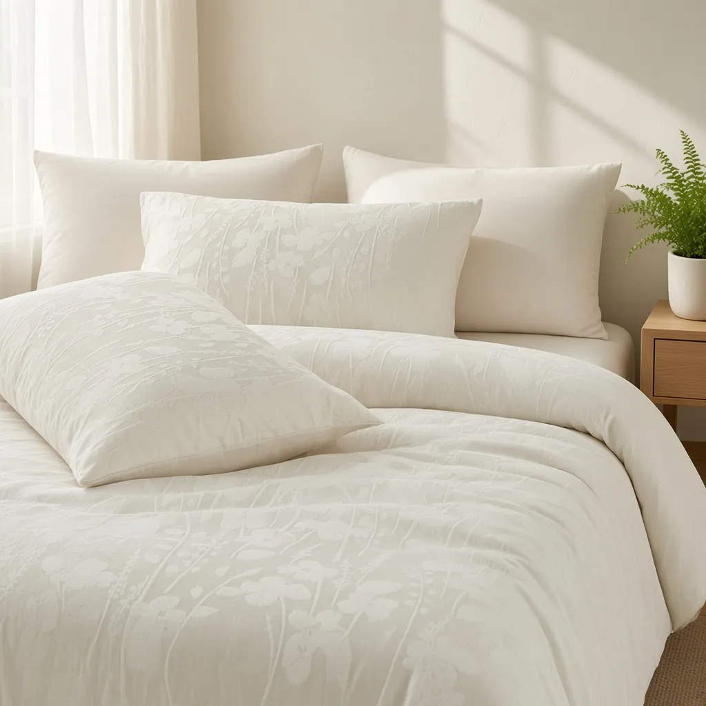 Tencel Cotton Jacquard Breathable Bedding Set