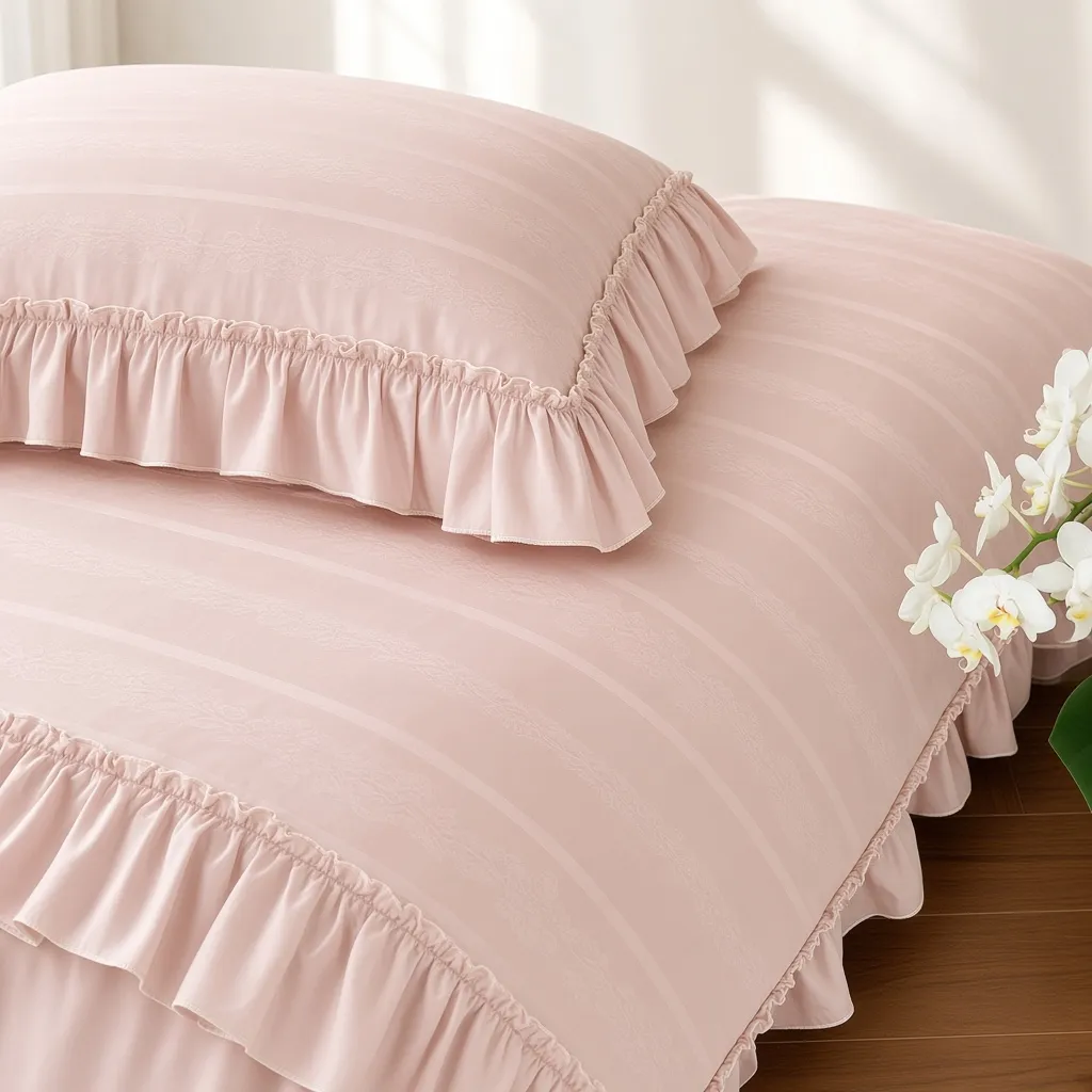 Floral Ruffle Bedding Bundle