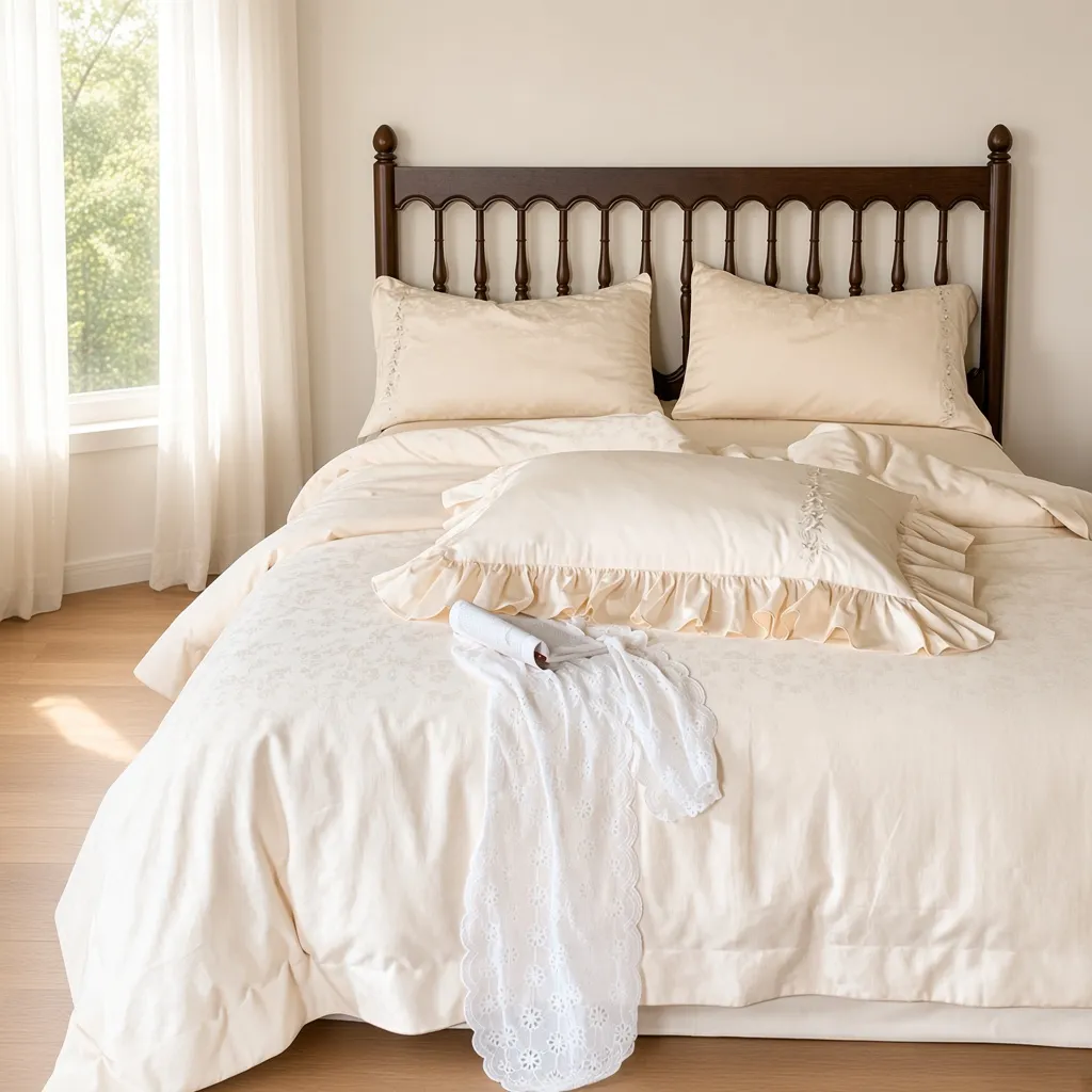 Floral Ruffle Bedding Bundle