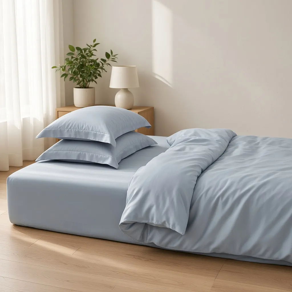 Solid Tencel Silky Bedding Set