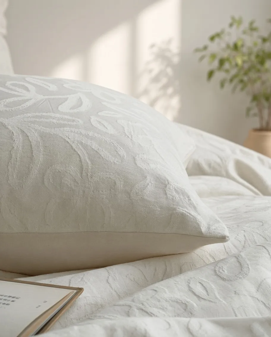 Tencel Cotton Jacquard Moisture-Wicking Bedding Set