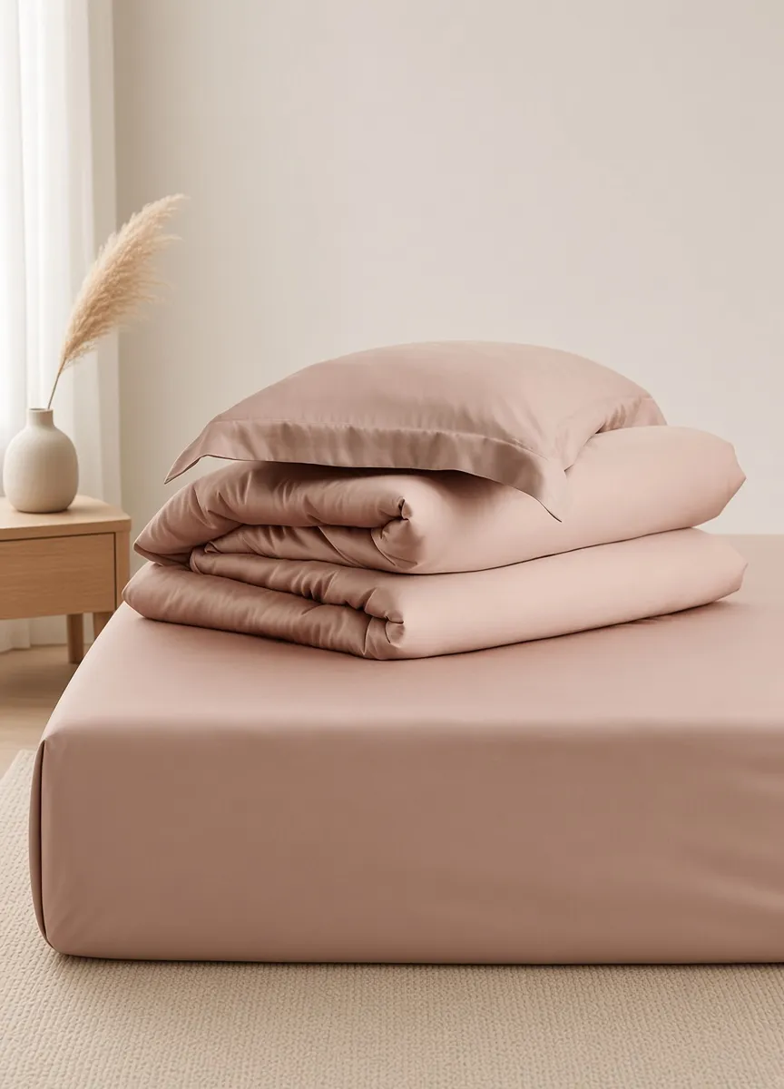 Solid Tencel Silky Bedding Set