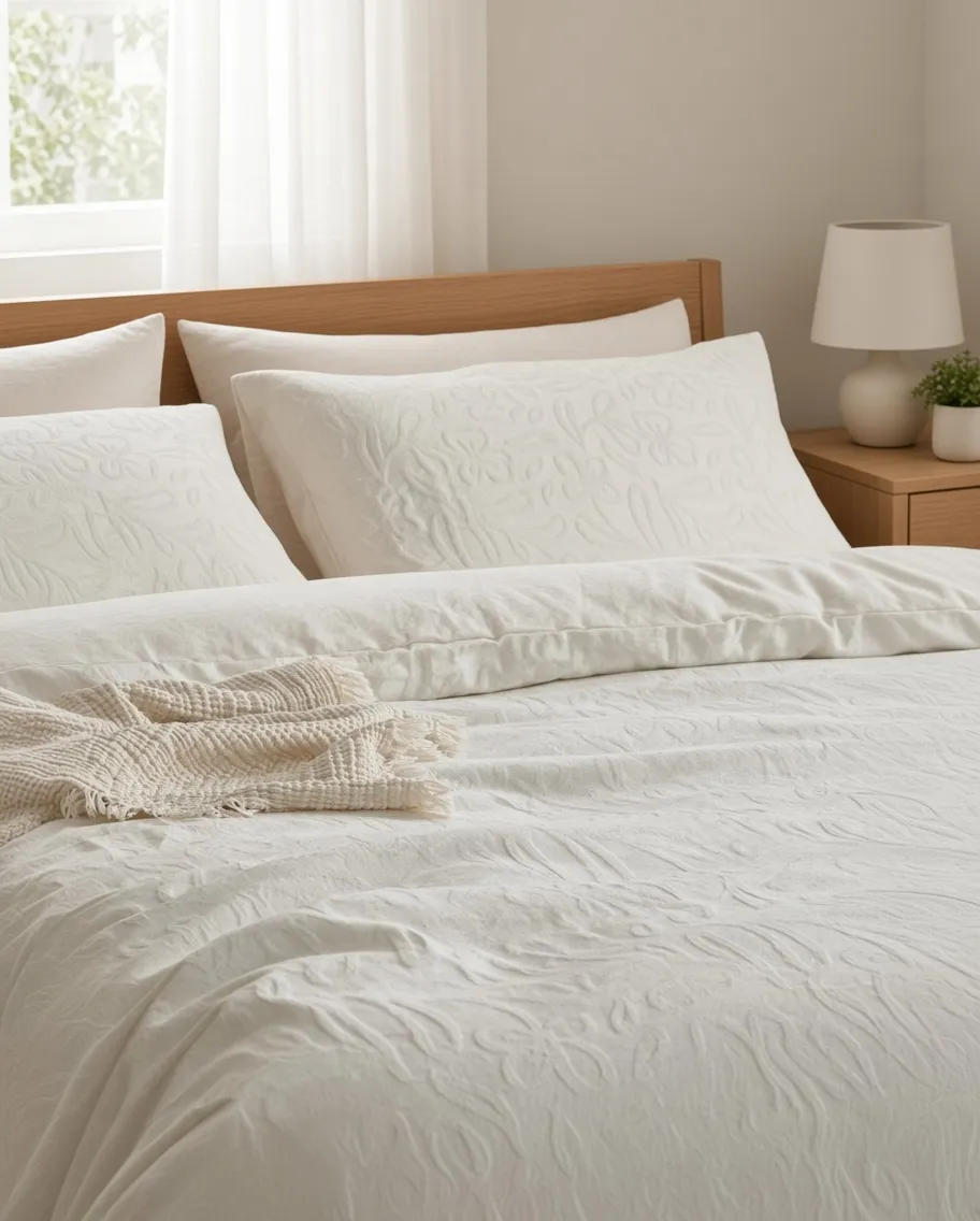 Tencel Cotton Jacquard Breathable Bedding Set