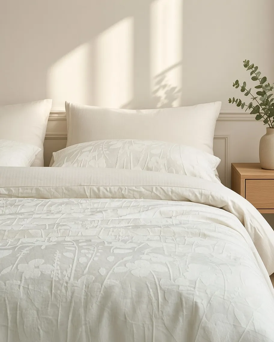 Tencel Cotton Jacquard Breathable Bedding Set