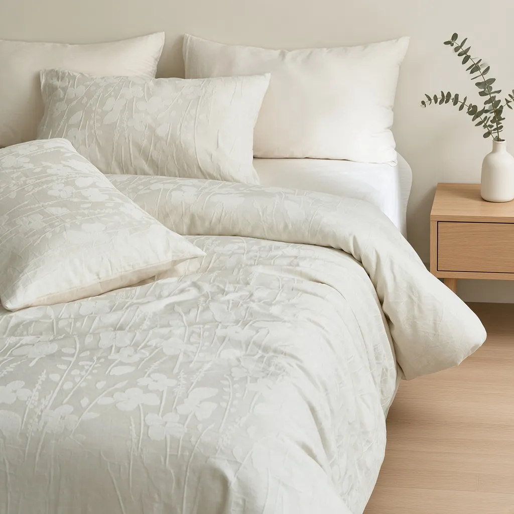 Tencel Cotton Jacquard Moisture-Wicking Bedding Set